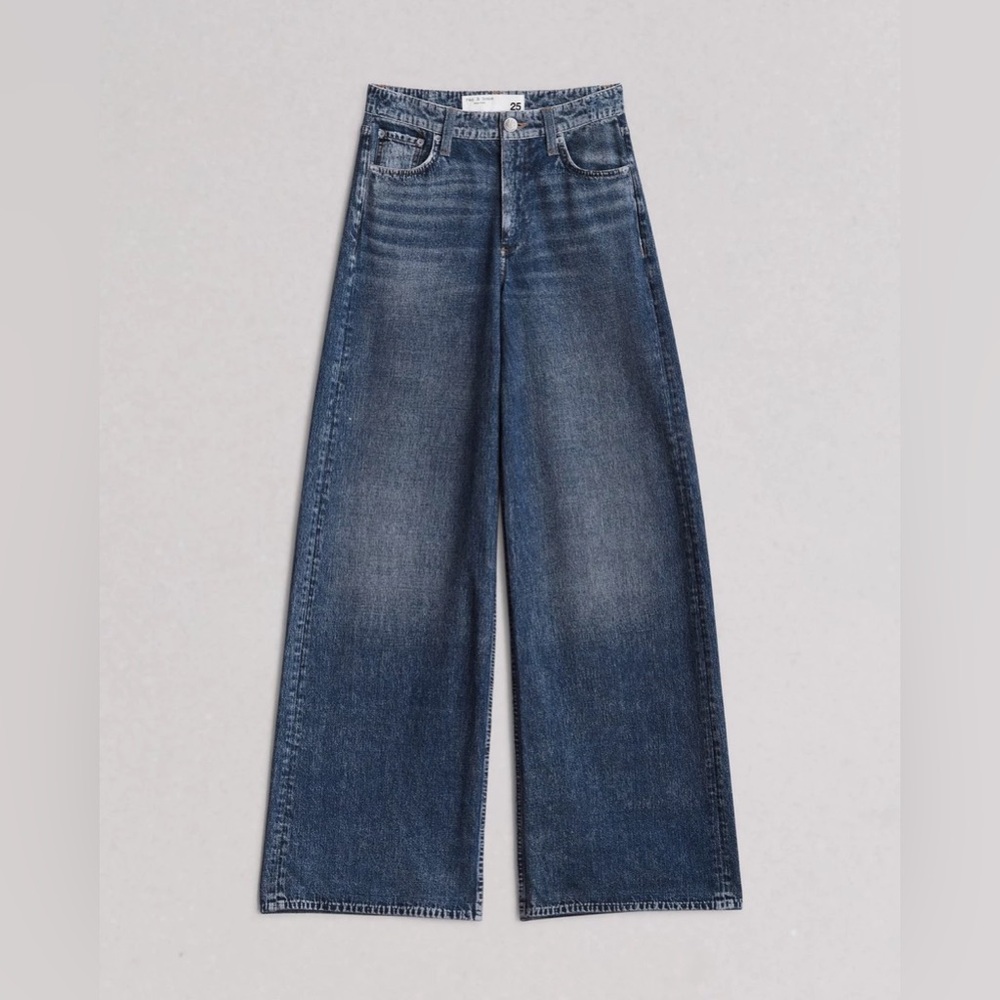 Rag & Bone Miramar Sofie Wide-Leg Pants NEW 29 Jeans Kimber